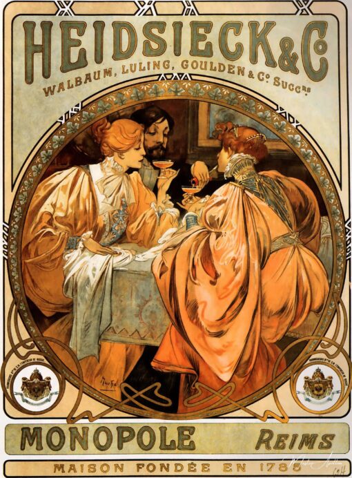 Heidsieck Alphonse Mucha 2025-05-16
