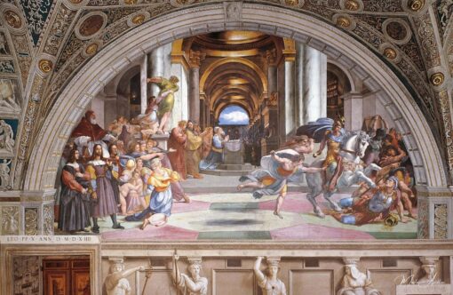 Héliodore cacciato dal tempio – Raffaello (pittore) Raphaël Sanzio 2025-05-16