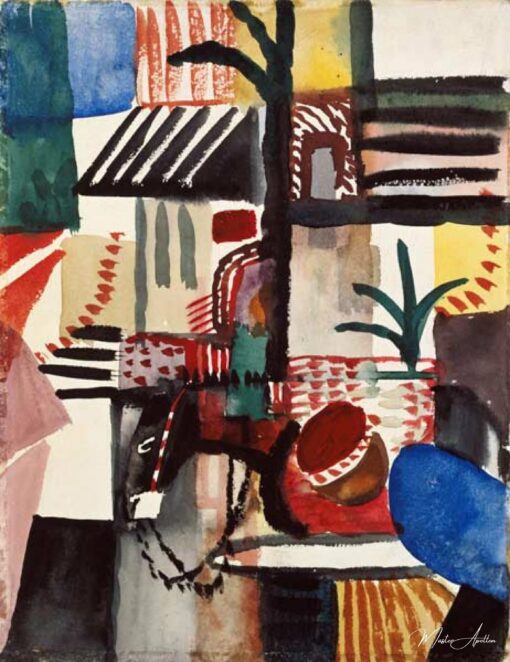Uomo con l’asino – August Macke August Macke 2025-05-11