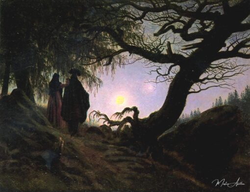 Uomo e donna che contemplano la Luna – Caspar David Friedrich Caspar David Friedrich 2025-05-09 2