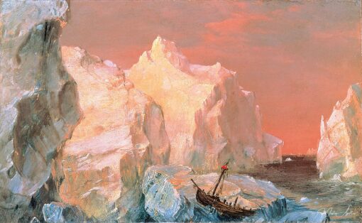 Iceberg e relitto al sole calante – Frederic Edwin Church Frederic Edwin Church 2025-04-30