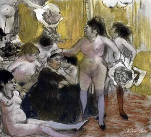 Illustrazione di « La Maison Tellier » di Guy de Maupassant – Edgar Degas Edgar Degas 2025-05-01
