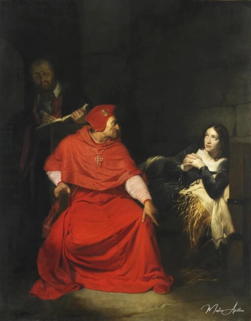 Jeanne d’Arc malata è interrogata nella sua prigione dal cardinale di Winchester – Paul Delaroche Paul Delaroche 2025-05-19