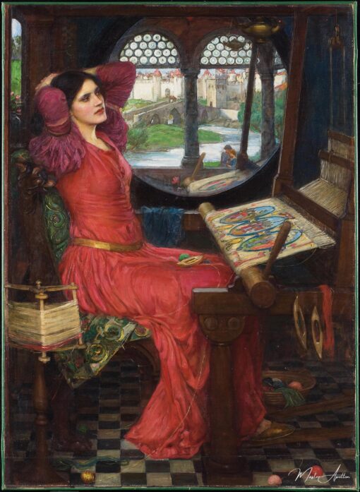 Ne ho quasi abbastanza delle ombre, disse la Dama di Shalott – John William Waterhouse John William Waterhouse 2025-05-20