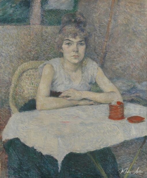 Giovane donna a un tavolo – Toulouse Lautrec Henri de Toulouse-Lautrec 2025-05-16