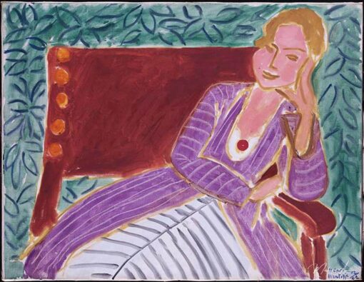 Giovane donna seduta in un abito persiano – Matisse Henri Matisse 2025-05-08 2
