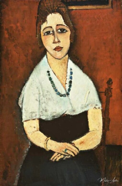 Giovane donna con la collana (Elena Picard) – Amadeo Modigliani 2025-06-01