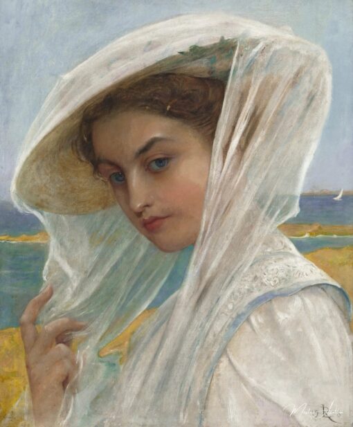 Giovane Donna in Riva al Mare, 1928 – Lionel Royer Lionel Royer 2025-06-01