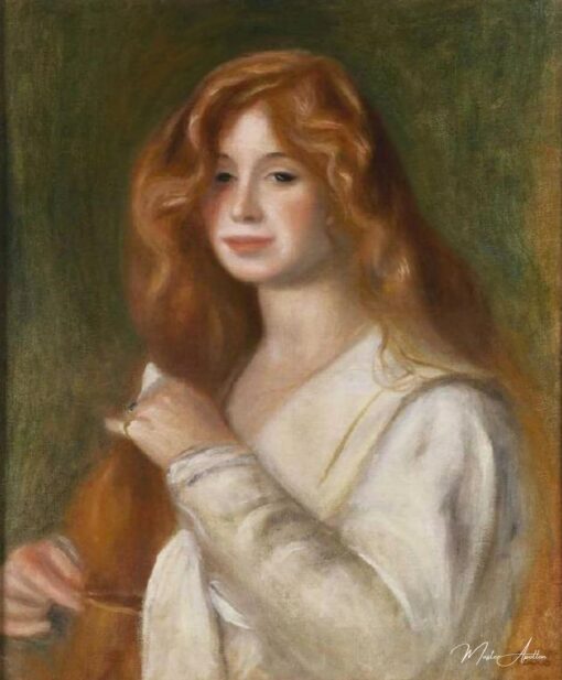 Giovane donna che si pettina i capelli – Pierre-Auguste Renoir Pierre-Auguste Renoir 2025-05-10 2