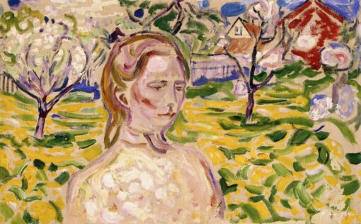 Giovane donna e bottoni d’oro – Edvard Munch Edvard Munch 2025-05-16