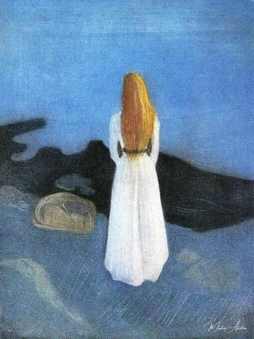 Giovane donna sulla riva – Edvard Munch Edvard Munch 2025-05-16