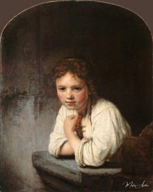 Giovane ragazza alla finestra – Rembrandt van Rijn Rembrandt van Rijn 2025-04-29