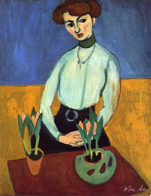 Giovane ragazza con tulipani Jeanne Vaderin – Matisse Henri Matisse 2025-05-16