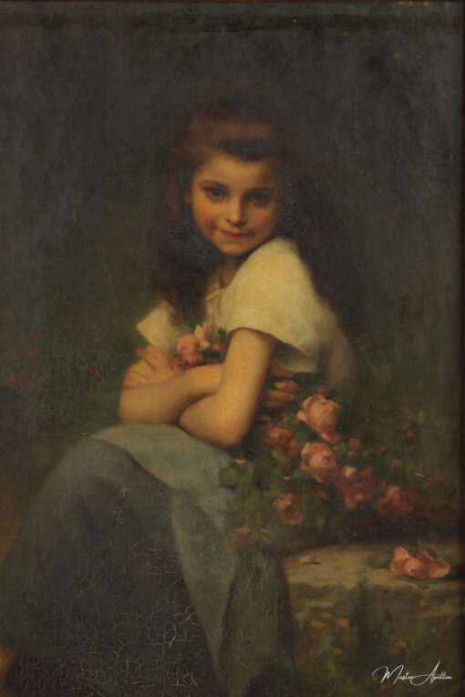 Giovane ragazza con delle rose – Jules-Cyrille Cavé Jules-Cyrille Cavé 2025-06-01