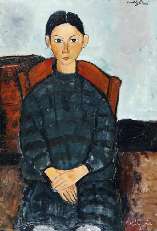 Giovane ragazza con un vestito scuro – Amedeo Modigliani Amedeo Modigliani 2025-05-20