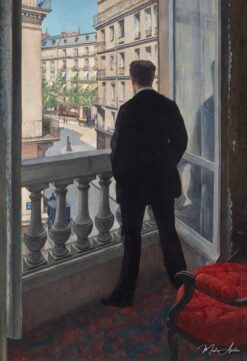 Giovane uomo alla finestra – Caillebotte Gustave Caillebotte 2025-05-19