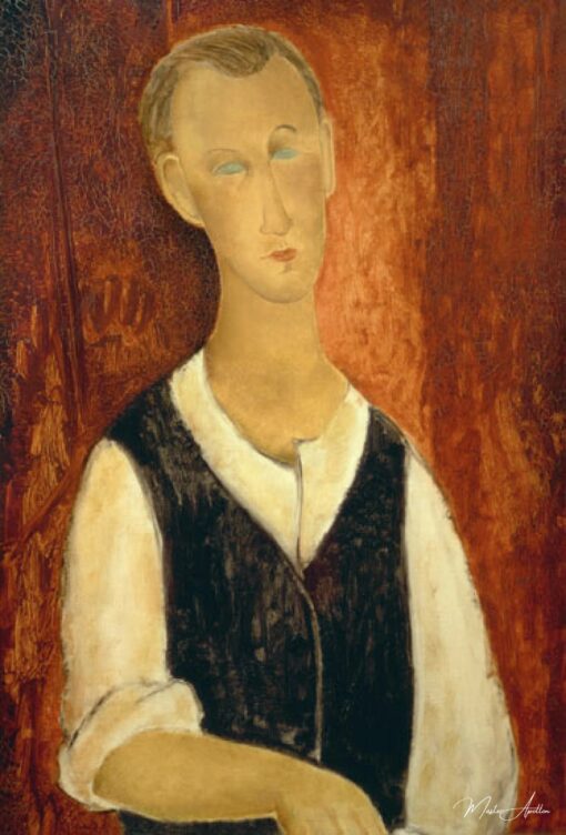 Giovane uomo con il gilet nero – Amedeo Modigliani Amedeo Modigliani 2025-05-20