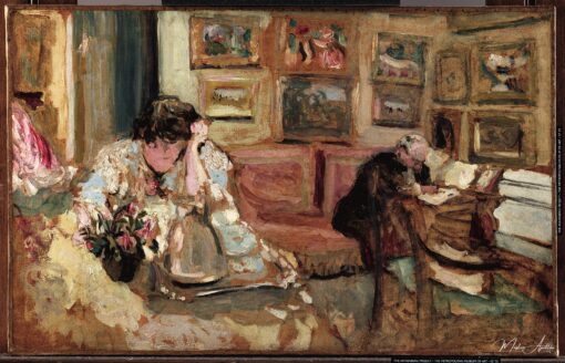Jos e Lucie Hessel nel piccolo salotto, rue de Rivoli – Édouard Vuillard Édouard Vuillard 2025-05-20