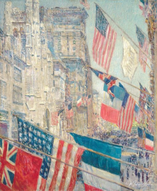 Giorno degli Alleati, maggio 1917 – Childe Hassam Childe Hassam 2025-06-01