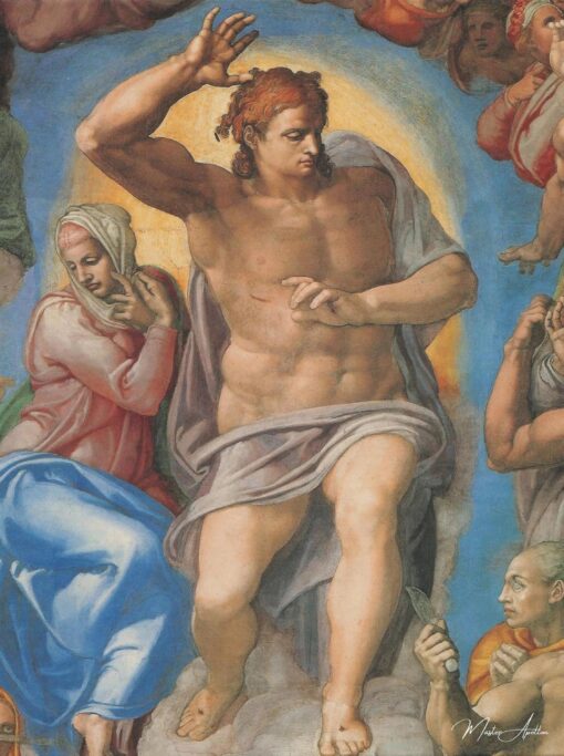 Giudizio Universale – Cristo e Maria (Dettaglio Cappella Sistina) – Michelangelo Michelangelo 2025-05-01 2