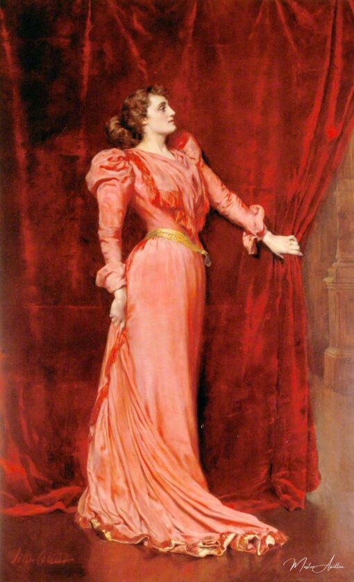 Julia Neilson-Terry (1868-1957), FRAM, nel ruolo di Drusilla Ives in « La ragazza danzante » – John Collier John Collier 2025-05-20