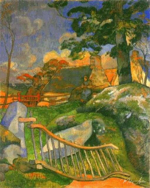 La barriera (la pastorella di maiali) – Paul Gauguin Paul Gauguin 2025-05-10 2
