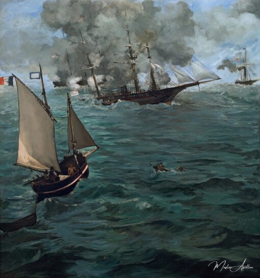 La battaglia del Kearsarge e dell’Alabama – Edouard Manet Édouard Manet 2025-05-19