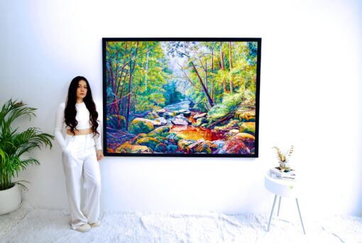 La Bella Foresta | 160 X 120 cm Pittura Originale in Vendita 2025-04-28 5