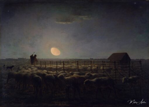 La pecoraia, il chiaro di luna – Jean-François Millet Jean-François Millet 2025-05-08 2