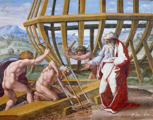 La costruzione dell’arca – Raffaello (pittore) Raphaël Sanzio 2025-05-16
