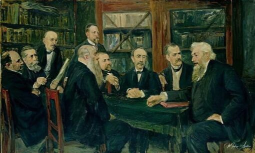 La convenzione dei professori di Amburgo, 1906 – Max Liebermann Max Liebermann 2025-05-19