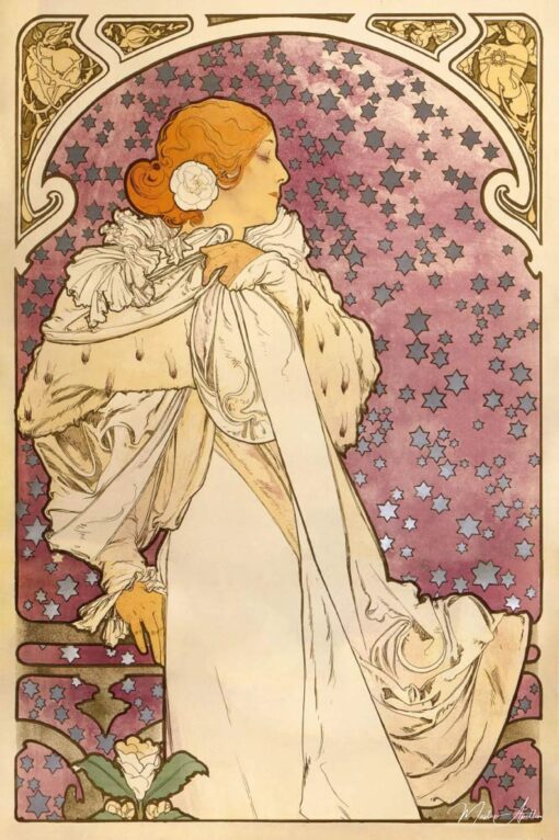 La Dama delle camelie – Mucha Alphonse Mucha 2025-05-06