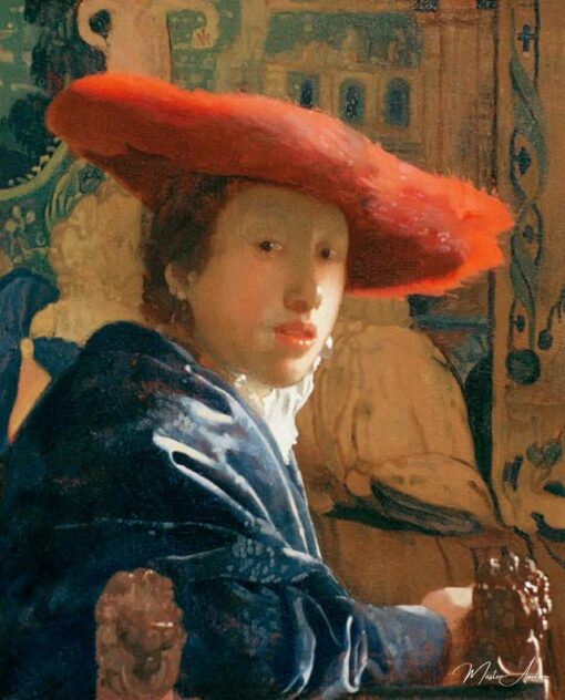 La ragazza con il cappello rosso – Johannes Vermeer Johannes Vermeer 2025-05-17