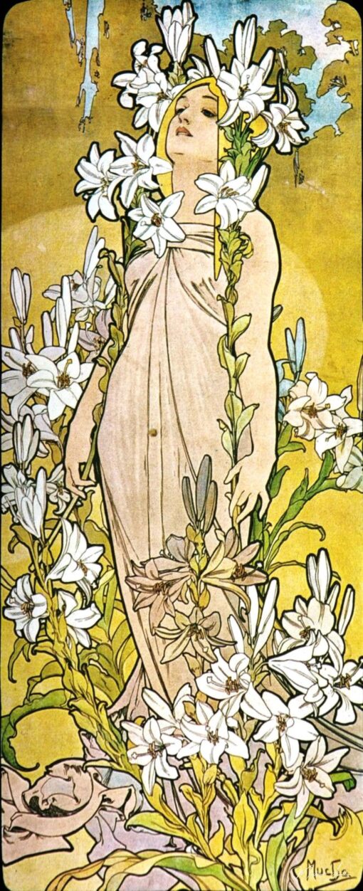 La fleur : Giglio – Mucha Alphonse Mucha 2025-05-06