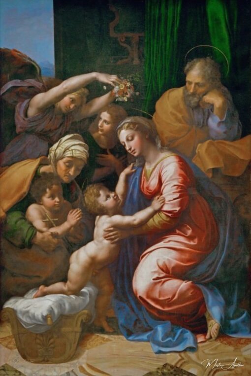 La grande santa famiglia di Francesco I – Raffaello (pittore) Raphaël Sanzio 2025-05-16