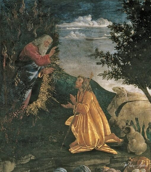 La giovinezza di Mosè, nella cappella Sistina, 1481 (dettaglio di 80051) – Sandro Botticelli Sandro Botticelli 2025-05-01 2