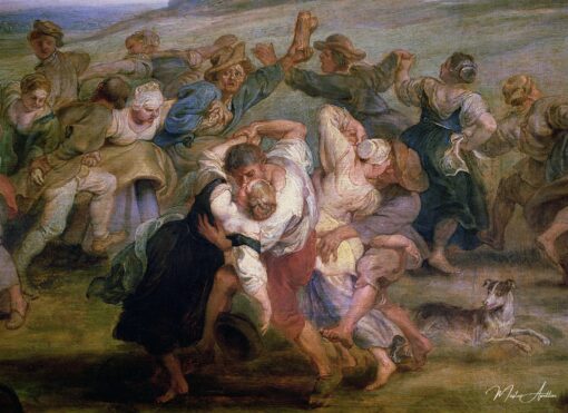 La Kermesse, dettaglio di contadini che danzano – Peter Paul Rubens Peter Paul Rubens 2025-05-01