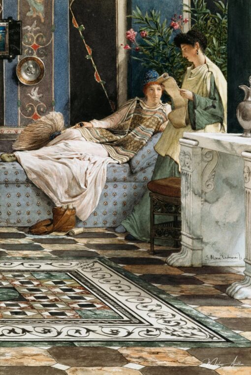 La lettera: Di un assente – Lawrence Alma-Tadema Lawrence Alma-Tadema 2025-05-19