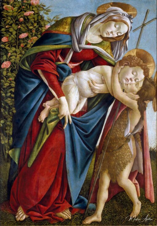 La Madonna con il bambino e il ragazzo Giovanni – Sandro Botticelli Sandro Botticelli 2025-05-19