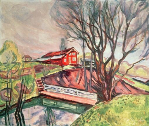 La Maison rouge – Edvard Munch Edvard Munch 2025-05-16
