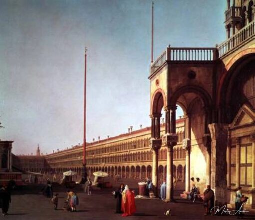 La Piazza di San Marco, dalla Piazetta, a Venezia – Giovanni Antonio Canal Giovanni Antonio Canal 2025-06-03