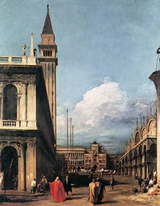 La Piazzetta contro la Torre dell’Orologio – Giovanni Antonio Canal Giovanni Antonio Canal 2025-06-03