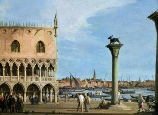 La Piazzetta di San Marco guardando verso sud, Venezia – Giovanni Antonio Canal Giovanni Antonio Canal 2025-06-03