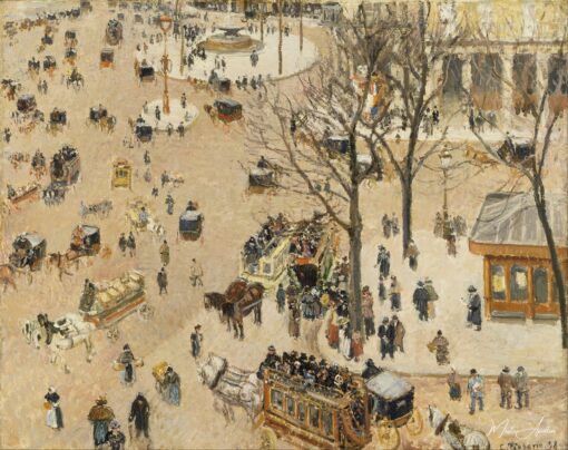 La Piazza del Teatro Francese – Camille Pissarro Camille Pissarro 2025-05-20