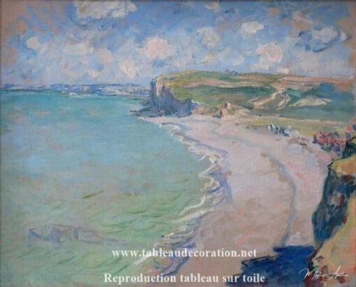 La spiaggia a Pourville, sole al tramonto – Dipinto di Monet Claude Monet 2025-05-01