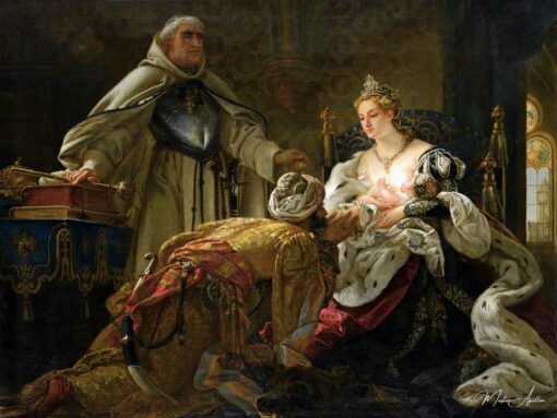 La regina Isabella riceve gli inviati del sultano Solimano – Viktor Madarász Viktor Madarász 2025-05-02