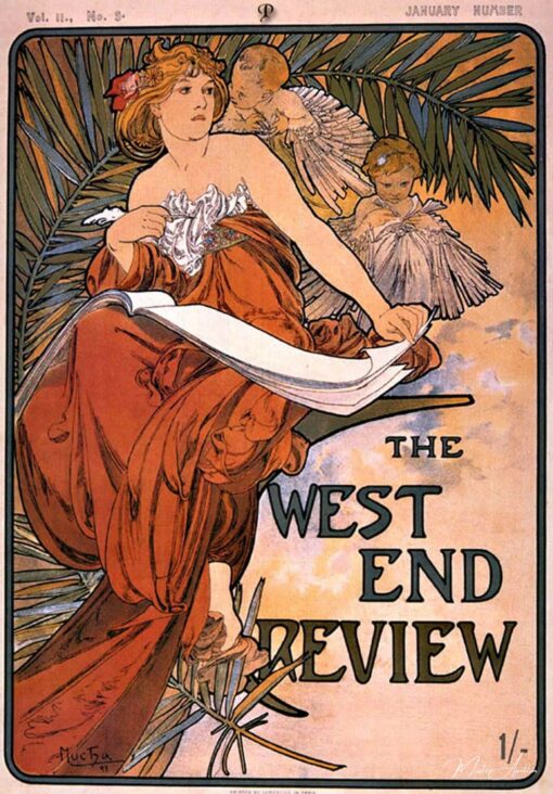 La rivista del West End – Mucha Alphonse Mucha 2025-05-06