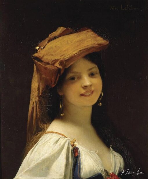 La Rieuse, 1861 – Jules Lefebvre Jules Lefebvre 2025-05-25
