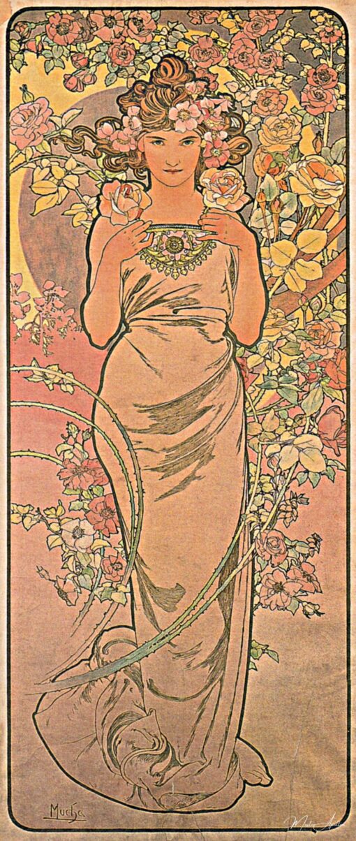 La rosa – Mucha Alphonse Mucha 2025-05-06