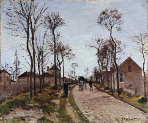 La strada da Saint Cyr a Louveciennes – Edouard Manet Édouard Manet 2025-05-19